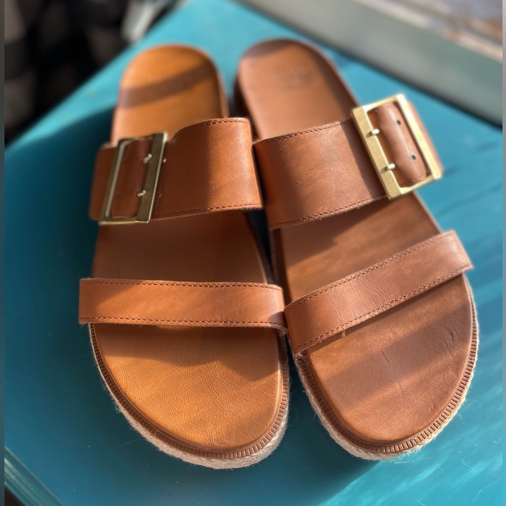 Sorel Buckle Sandals